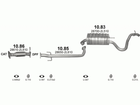 Глушник Hyundai i30 1.4i/1.6i SW Polmostrow (10.83) (858777)