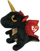 Maskotka TY Beanie Boos Smok Grindal z rogiem 15 cm (0008421363216) - obraz 1