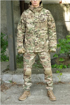 Тактический костюм 3в1 Курточка + Убакс и Брюки с наколенниками M мультикам - изображение 1