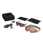 Окуляри балістичні Oakley SI Ballistic M Frame Alpha Multi-Lens Kit (Terrain Tan; 4 LS) CLEAR (OO9296-1144) - зображення 1