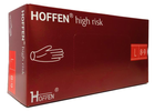 Рукавички латексні Hoffen High Risk 14,5г L 50 шт - зображення 1