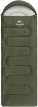 Спальный мешок Naturehike Y150L NH21MSD08 левый Темно-зеленый (6975641888758)