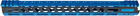 Цевье Leapers UTG PRO Ultra Slim15" для AR15. M-LOK Черный/Синий - изображение 6