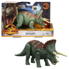 Фігурка Mattel Jurassic World Roar Strikers Трицератопс 27 см (0194735034086) - зображення 1