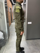Брюки тактические Combat с пазами под наколенники, поликоттон, Олива, размер XL, тактические штаны для военных - изображение 4