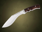 Нож Кукри Мачете с деревянной рукоятью XN-28 Качественная сталь 440С - изображение 3
