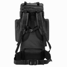 Рюкзак полевой с рамой 75L Black - изображение 3