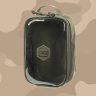 Армійський органайзер прозорий M-Tac Elite Small Gen.II Ranger Green 22х14 см - зображення 1