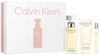 Zestaw damski Calvin Klein Eternity Women Woda perfumowana damska 100 ml + balsam do ciała 100 ml + Woda perfumowana damska miniaturowa 10 ml (3616304104749) - obraz 1