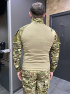 Армейская Кофта Убакс, Мультикам, размер 3XL, с пазами под локти, Yakeda Combat, тактическая рубашка Убакс - изображение 3