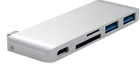 USB-хаб Satechi Type-C USB 3.0 Passthrough Hub Silver (ST-TCUPS)