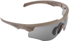 Защитные баллистические очки Wiley X WX Rogue Comm 3 линзы (Grey/Clear/Rust) Tan (9300003) - изображение 3