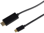Kabel ShiverPeaks USB Type-C - HDMI 1 m Black (10-56025) - obraz 1