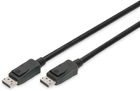 Kabel Digitus DisplayPort – DisplayPort 1 m Black (AK-340106-010-S) - obraz 1