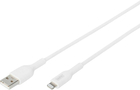 Kabel Digitus USB Type-A - Lightning 2 m White (DB-600106-020-W)