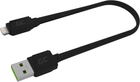 Kabel LogiLink Lightning - USB Type-A 0.25 m Black (KABGC02) - obraz 1