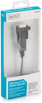 Adapter Digitus USB Type-C – RS232 1 m Black (DA-70166) - obraz 3