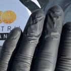 Перчатки нитриловые MedTouch размер XS черные 100 шт - изображение 2