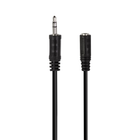 Kabel audio stereo LogiLink mini-jack 3.5 mm M/F 5 m Czarny (4052792008890) - obraz 3