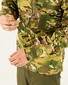 Куртка мультикам літня чоловіча камуфляжна з капюшоном, з липучками під шеврони 52 - зображення 8