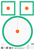 Мішень 300 метрів (Коло 2 квадрата) МОА/Mil Ібіс - изображение 1