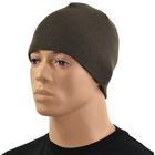 Шапка Зімова Акрилова Beanie, Olive - зображення 3