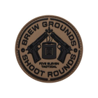 Нашивка 5.11 Tactical Brew Grounds Patch, Brown