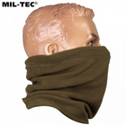 Мультифункціональний Головний убір Sturm Mil-Tec Neck Warmer Fleece, Olive - зображення 7