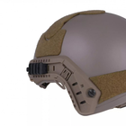 Шолом Fma Ballistic Memory Foam Helmet Replica Size M Dark Earth - изображение 6