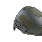 Шолом страйкбольний Gfc Accessories Air Fast Helmet Olive Green - изображение 3