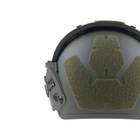 Шолом страйкбольний Gfc Accessories Air Fast Helmet Olive Green - зображення 5