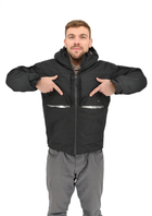 Тактична куртка Eagle зимова з підкладкою Omni-Heat та силіконовим утеплювачем Black M (AW010770) - зображення 8
