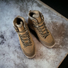 Тактические ботинки, натуральная кожа крейзи хорс койот Win War 40 (26.5см) - изображение 5