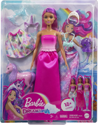 Lalka z akcesoriami Mattel Barbie Dreamtopia Ballerina Mermaid and Unicorn 30 cm (0194735112067) - obraz 1
