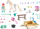 Zestaw do zabawy Playmobil Horses of Waterfall Myjnia z Izabelą i Lionessom (4008789713544) - obraz 2