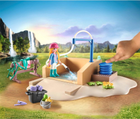 Zestaw do zabawy Playmobil Horses of Waterfall Myjnia z Izabelą i Lionessom (4008789713544) - obraz 4