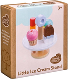 Zestaw do zabawy Small Wood Little Ice Cream Stand (5711336029744) - obraz 1