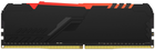 Оперативна пам'ять Kingston Fury DDR4-3600 8192 MB PC4-28800 Beast RGB Black (KF436C17BBA/8) - зображення 2