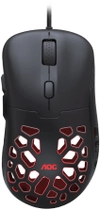 Миша AOC GM510B RGB Ultra-Light USB Black (4038986631075) - зображення 1