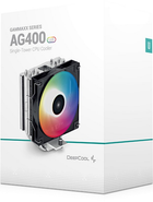 Chłodzenie DeepCool AG400 BK ARGB (R-AG400-BKANMC-G-2) - obraz 9