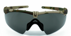 Тактические солнцезащитные очки Oakley Ballistic M Frame 3.0 OO9146-02 (Multicam Grey) - изображение 2