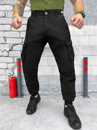 Зимние черные штаны Loshan Венгрия манжет 40 - изображение 2