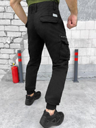 Зимние черные штаны Loshan Венгрия манжет 40 - изображение 3