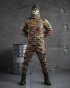 Зимовий тактичний костюм софтшел single sword jumper (подвійний фліс) XXL - зображення 1