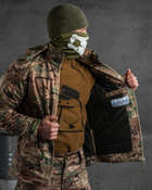 Зимовий тактичний костюм софтшел single sword jumper (подвійний фліс) XXL - зображення 9