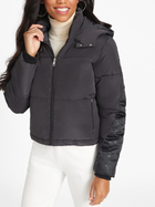 Зимова куртка жіноча Guess Q2BL07WF3H2-JBLK XS Чорна (7619342230629) - зображення 4