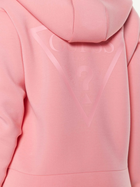 Bluza dresowa damska rozpinana Guess V3RQ11K7UW2-G63U XS Koralowa (7621701502162) - obraz 4