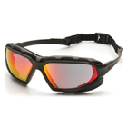 Защитные очки Highlander Plus (red) Pyramex (SBG5055DT) - изображение 1
