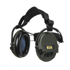Активні захисні навушники Sordin Supreme Pro-X Neckband Olive із заднім тримачем під шолом (76302-X-S) - зображення 4