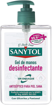 Антисептичний гель для рук Sanytol Antiseptic Sanitizing Gel 250 мл (8411135280038) - зображення 1